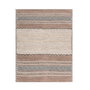 Conceptum Alfombra de Algodón 120 x 180 cm Beige, Marrón y Negro